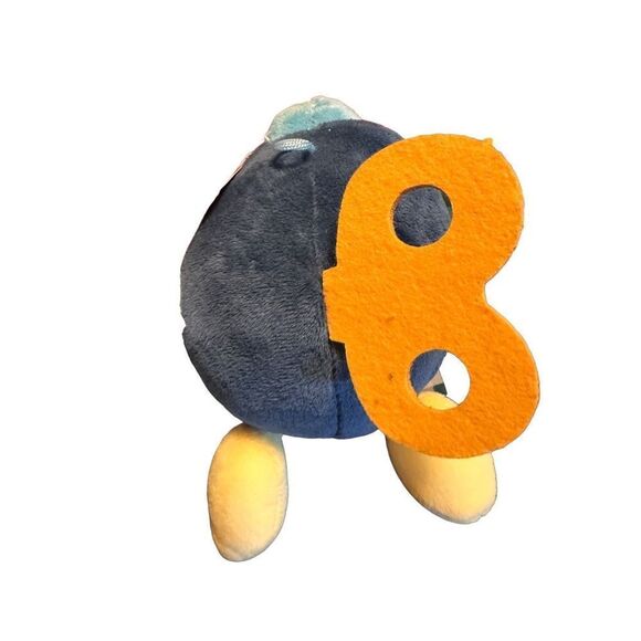 Super Mario Bros Bob-Omb Plushie With Tags 8” 2020 - Picture 5 of 9